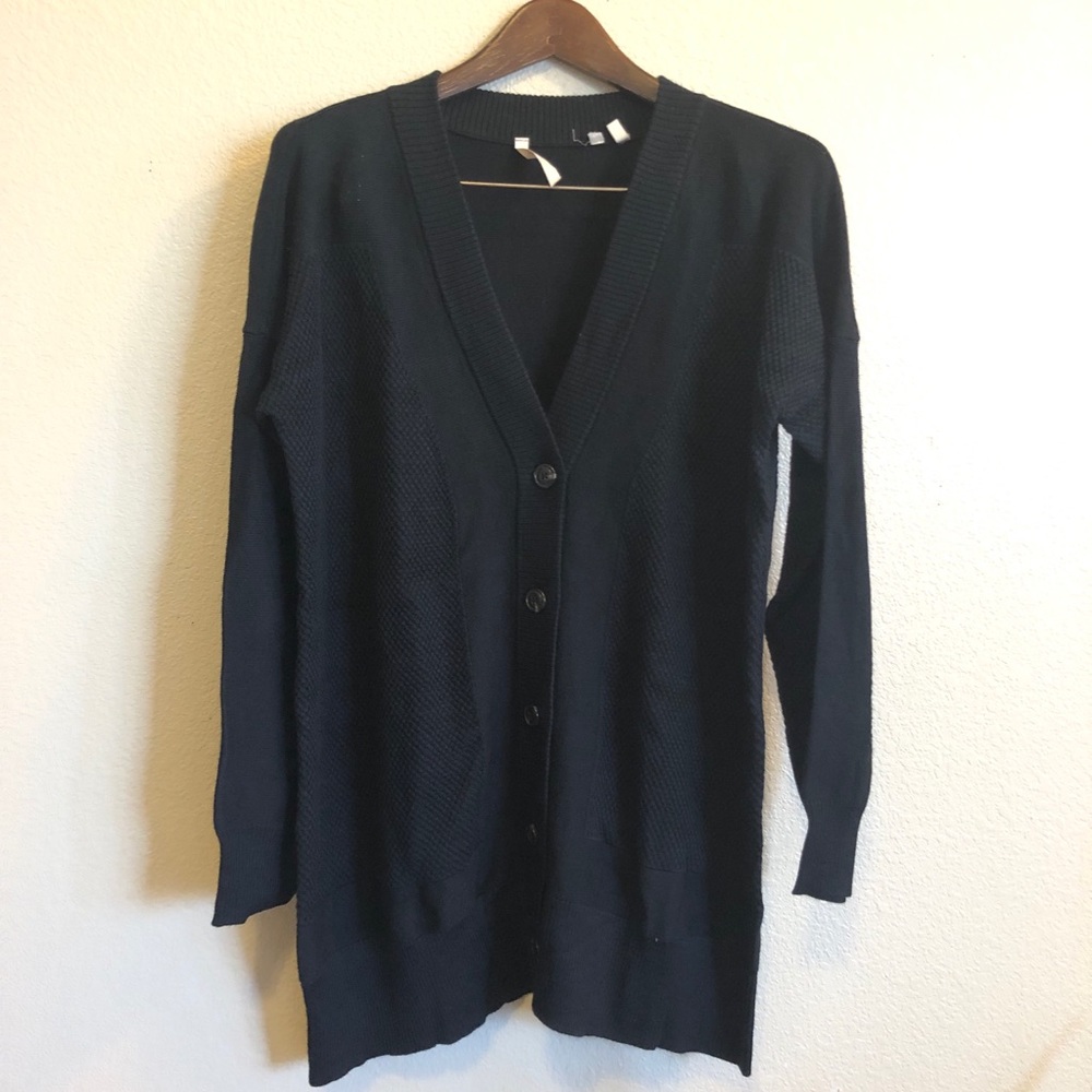 Soft Surroundings || NEW Black Button Cardigan